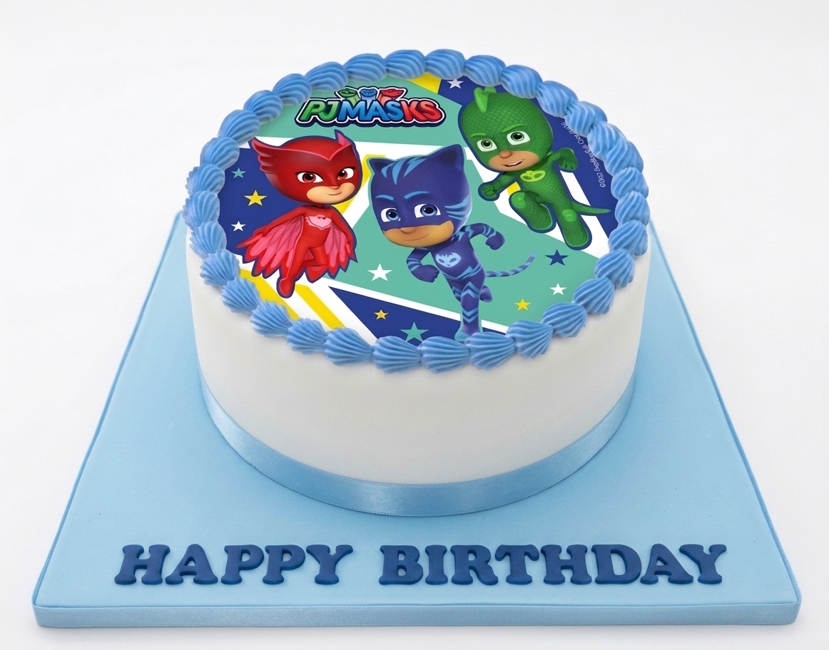 PJ Masks Birthday Cake