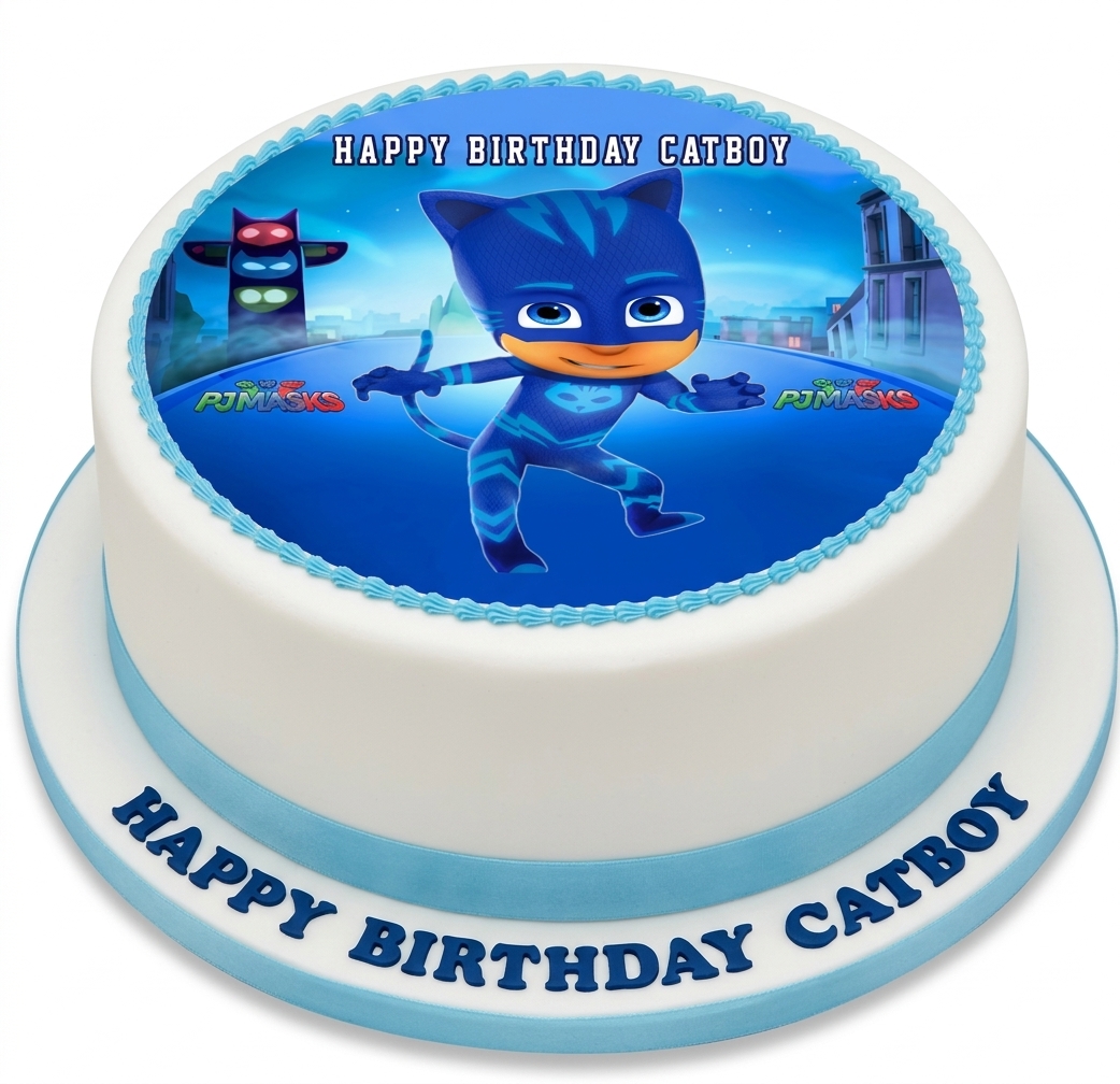 PJ Masks Catboy Kids Birthday Cake