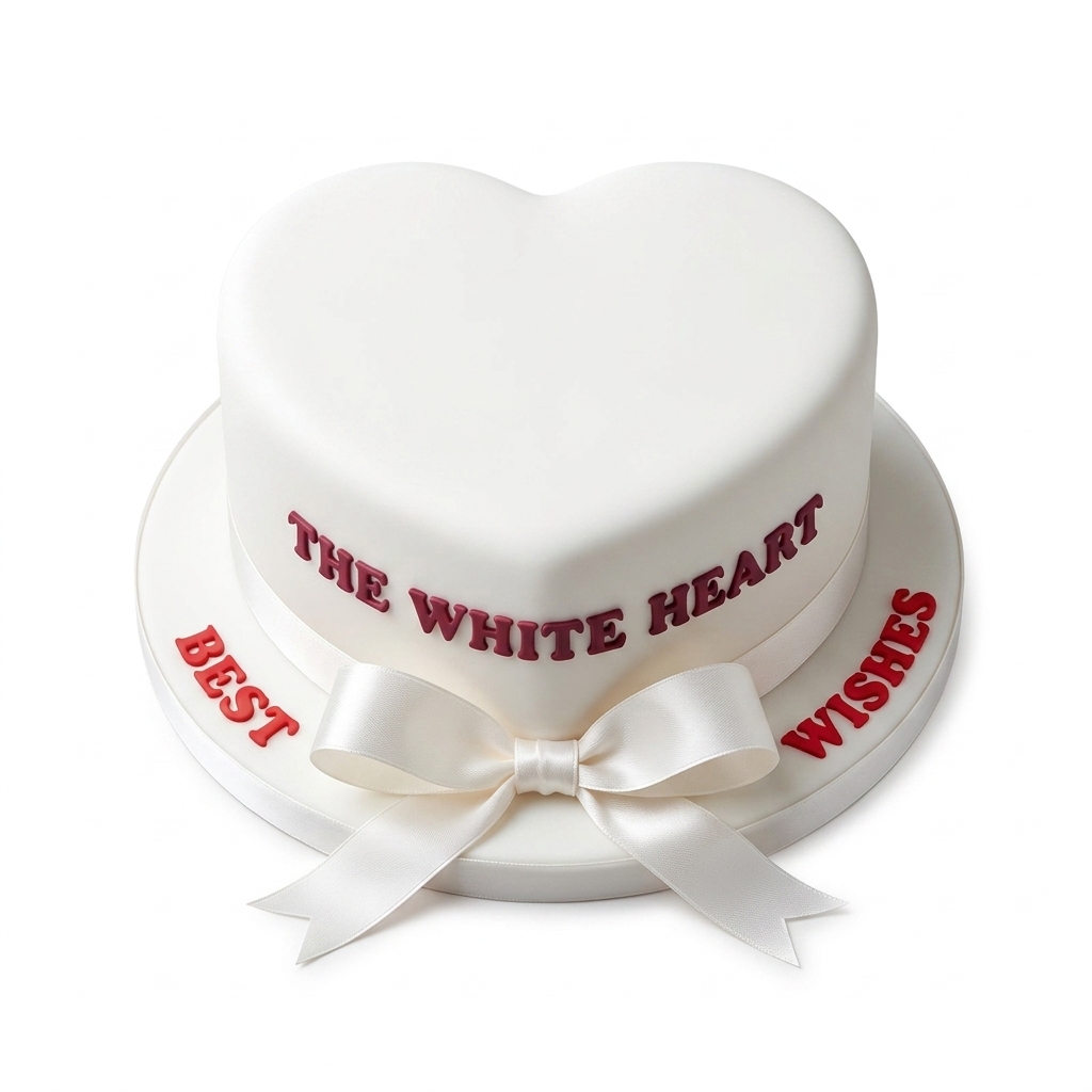 The White Heart Celebration Cake