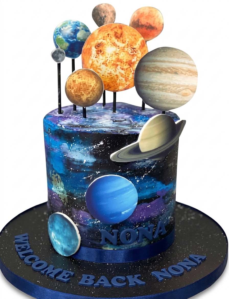 Planets Cake