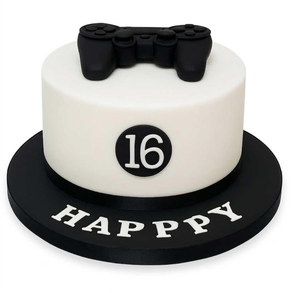Gaming Controller Birthday Cake