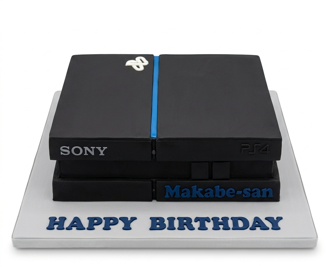 PS4 Gaming Birthday Cake