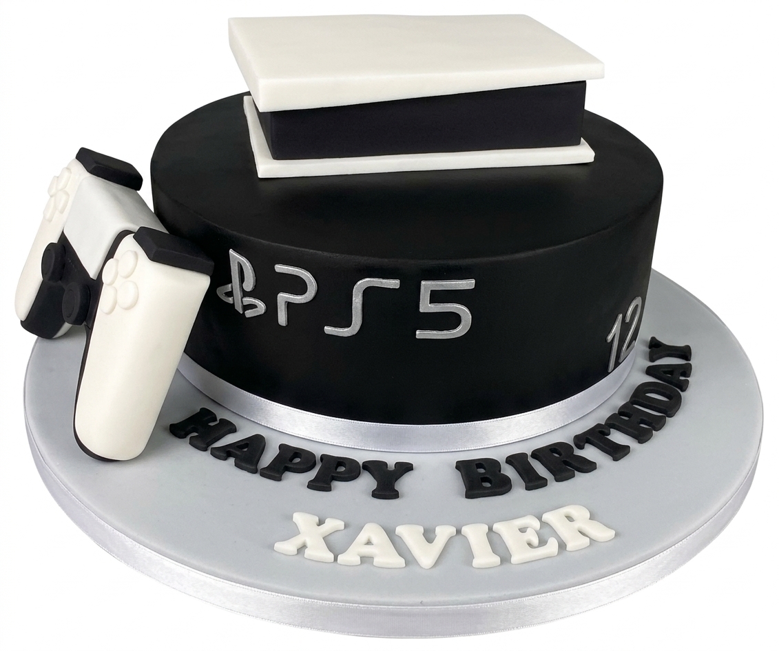 PS5 Gaming Birthday Cake