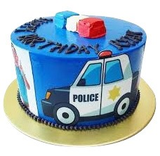 Police Car Cake