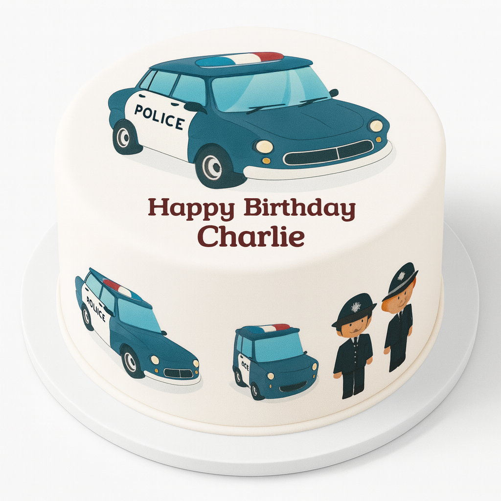 Police Car Cake