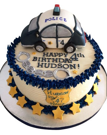 Police Car Cake