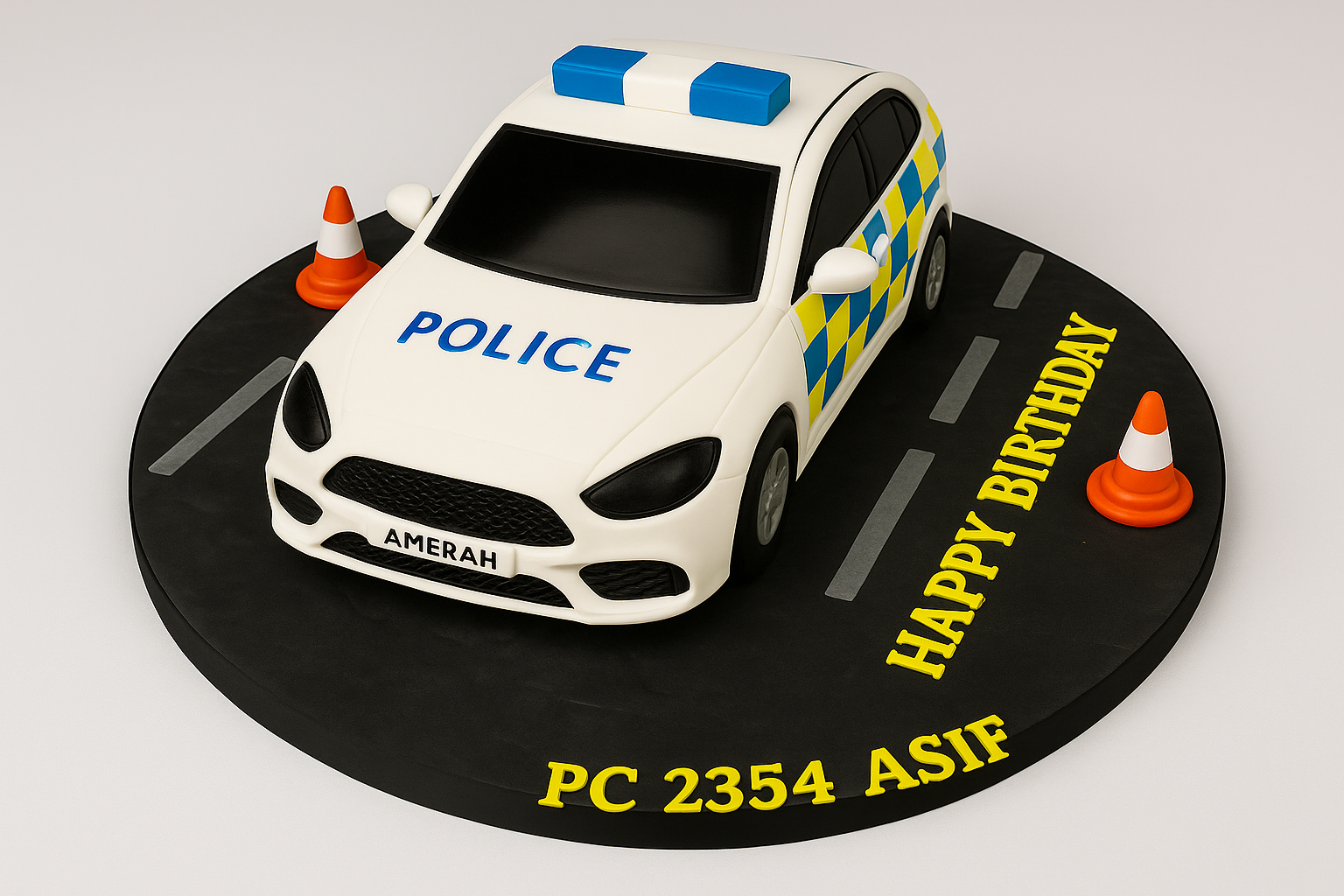 Police Car Cake