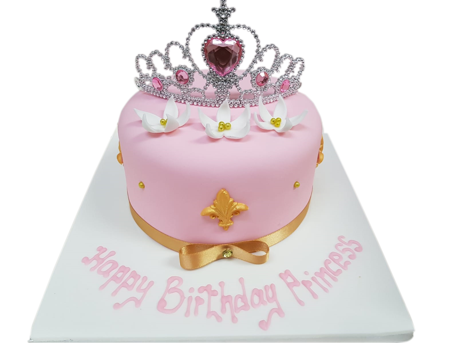 Princess Tiara Birthday Cake