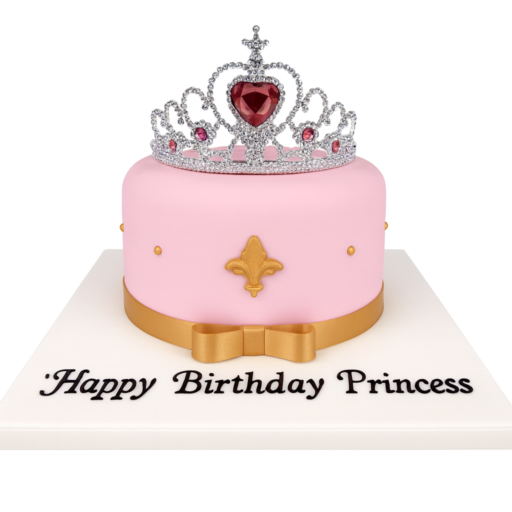 Princess Tiara Birthday Cake