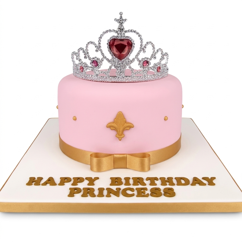 Princess Birthday Cake for Girls
