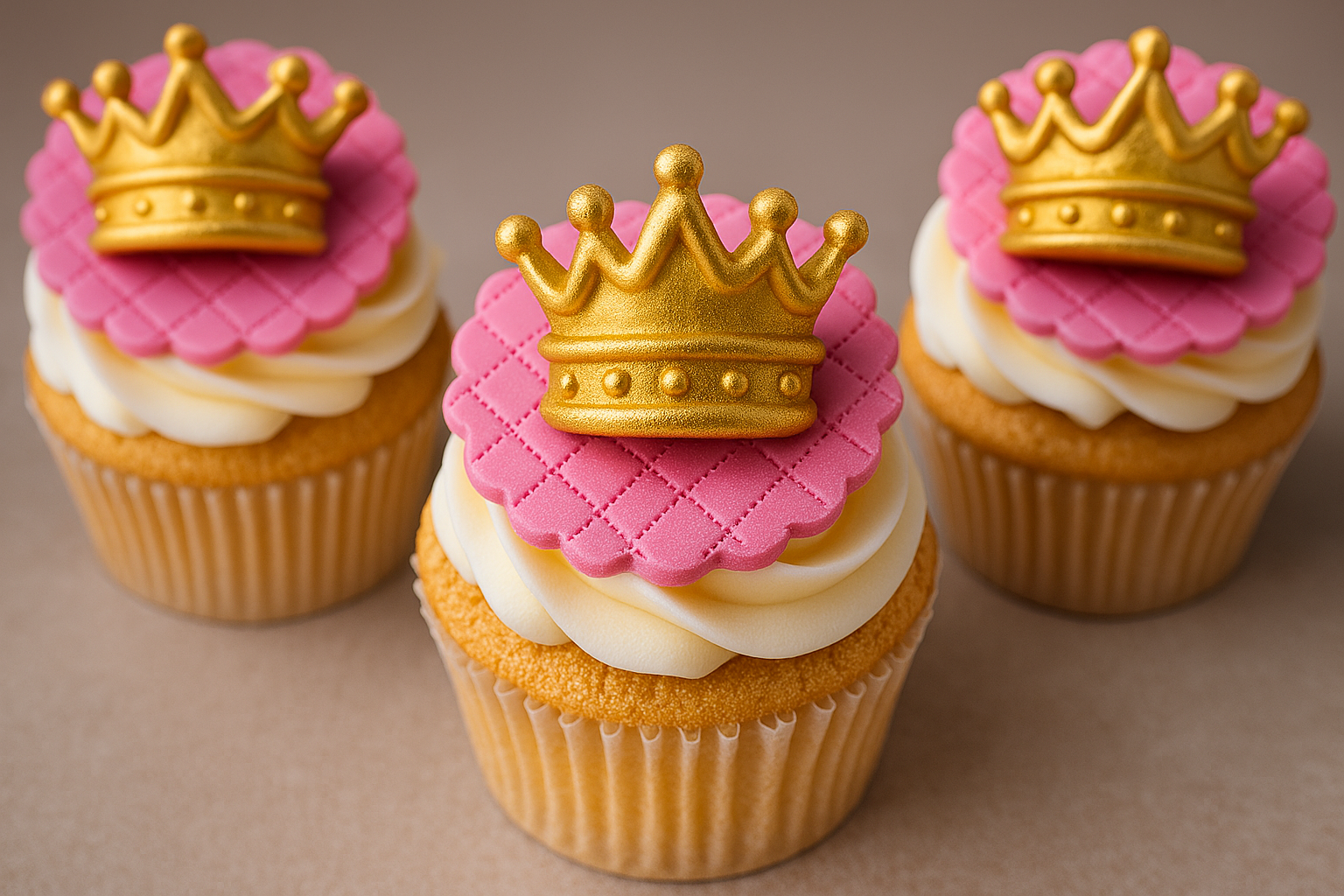 Princess Tiara Cupcakes