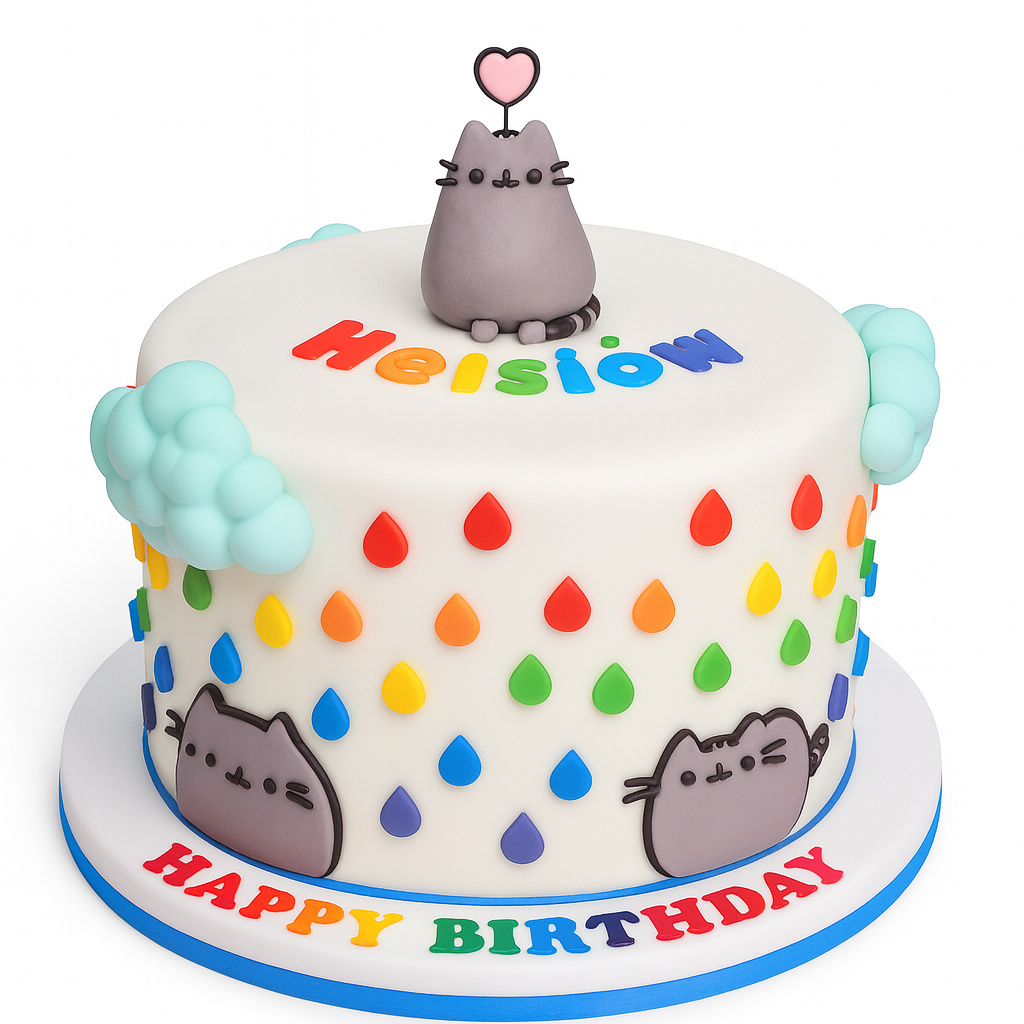 Pusheen the Cat Cake