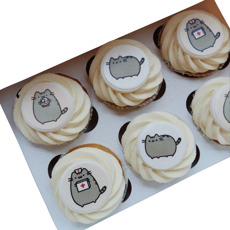 Pusheen The Cat Cupcakes