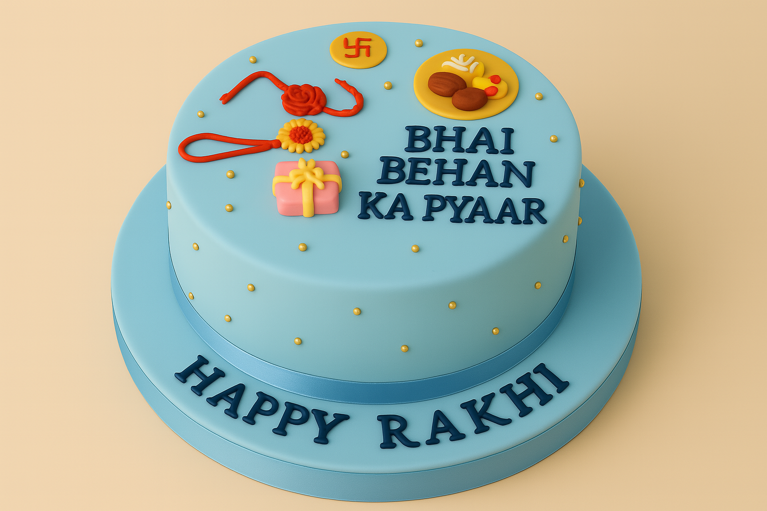 Rakhi Cake