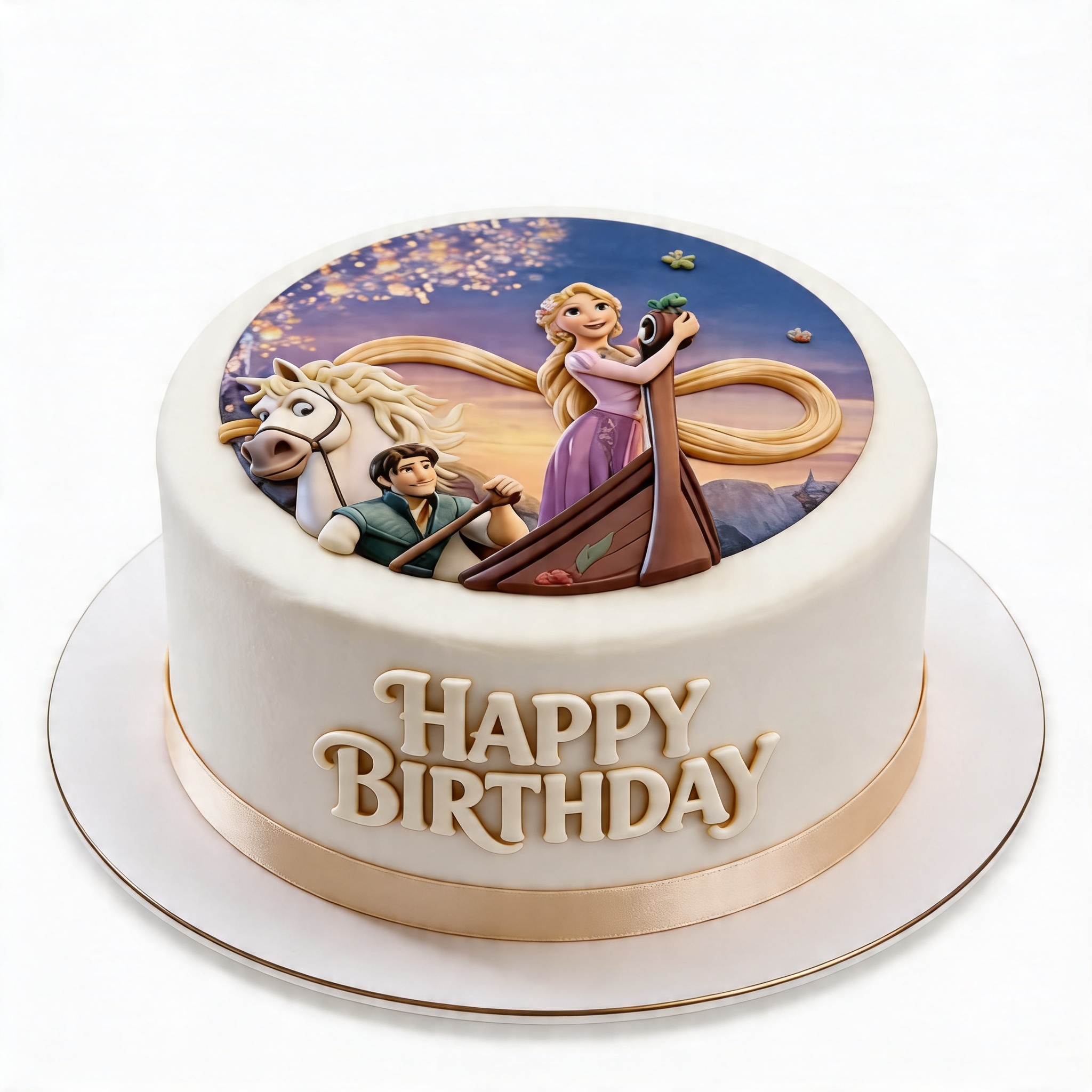 Rapunzel Tangled Disney Princess Birthday Cake