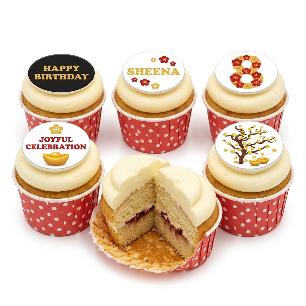 Prosperity Birthday Cupcakes