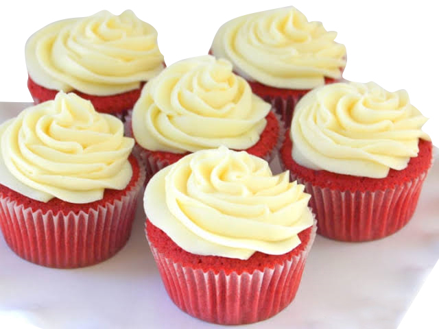 Red Velvet Cupcakes - Pack of 6