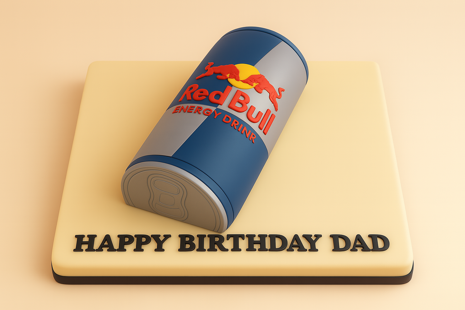Redbull cake