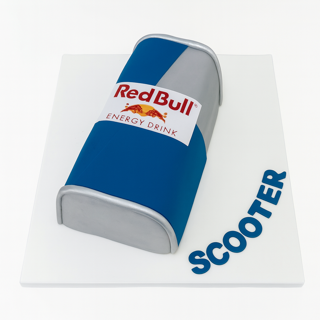Redbull cake