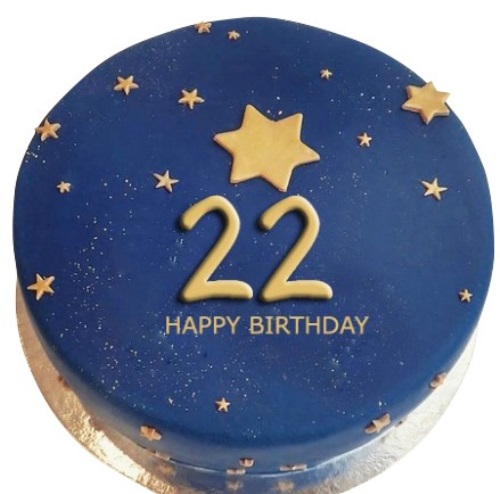22nd Birthday Cake For Boys