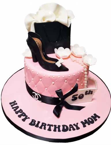 Chanel Birthday Cake