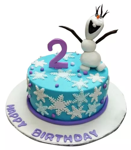 Frozen Elsa Birthday Cake