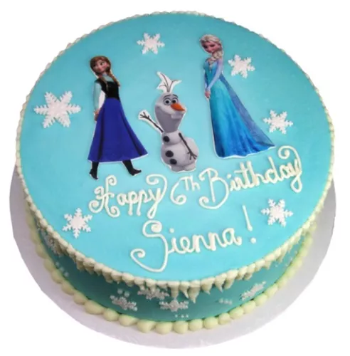 Frozen Elsa Birthday Cake