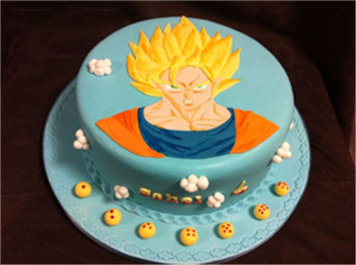 Goku cake