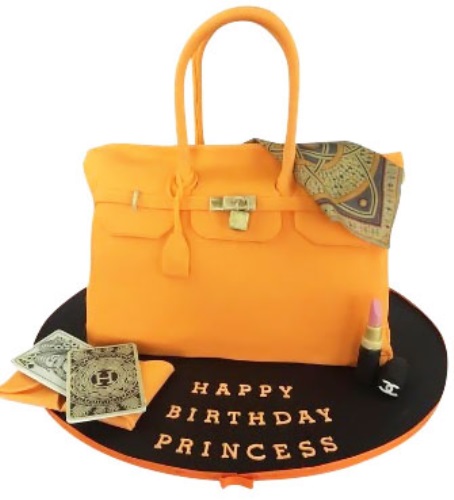 Birkin Bag Cake 