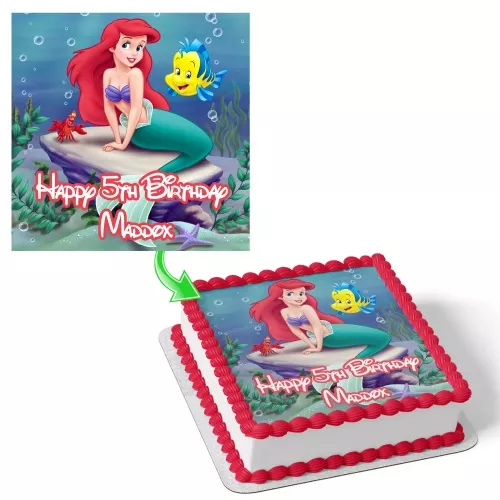 Princess Ariel Birthday Cake
