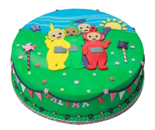 Teletubbies kids birthday cake