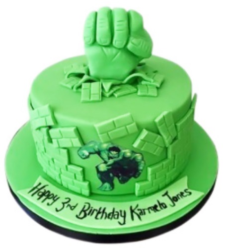 Hulk Cake – Didi Cakes