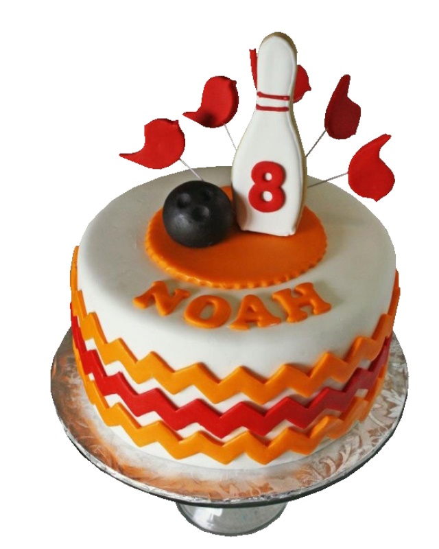 Bowling Alley Cake