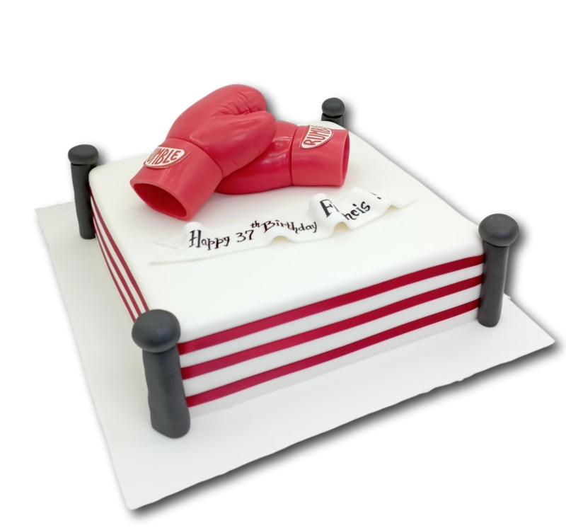 Boxing Ring cake