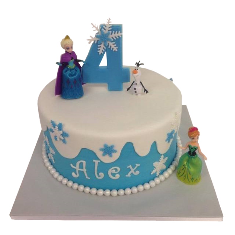 Disney Frozen Birthday Cake