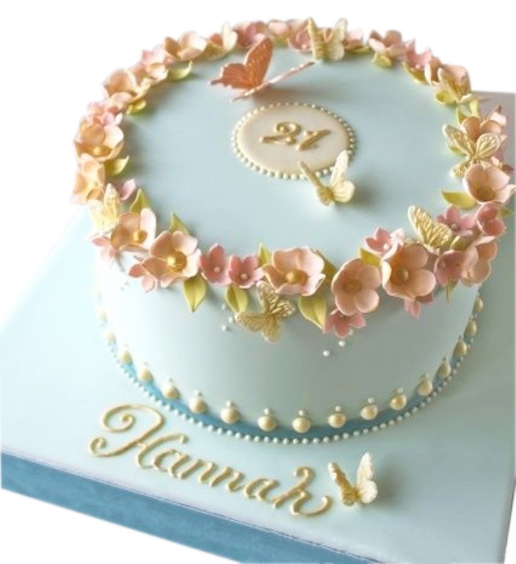 Female 50th Birthday Cake