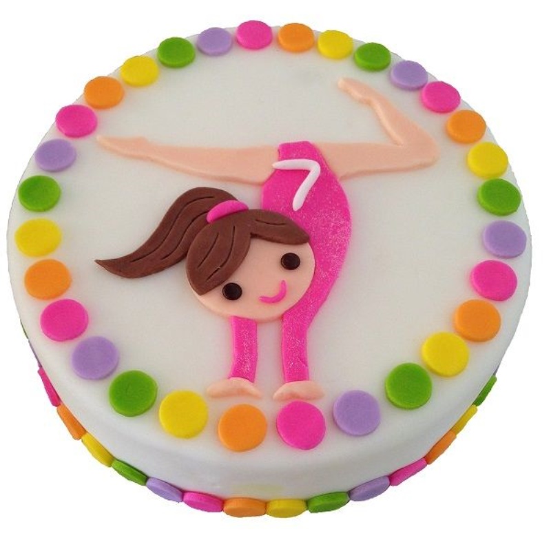 Gymnastics Cake