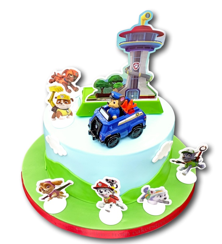 Paw Patrol Birthday Cake