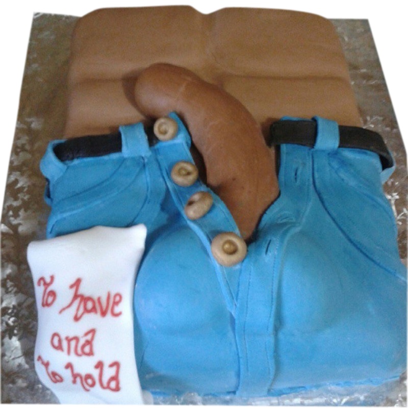 Penis cake