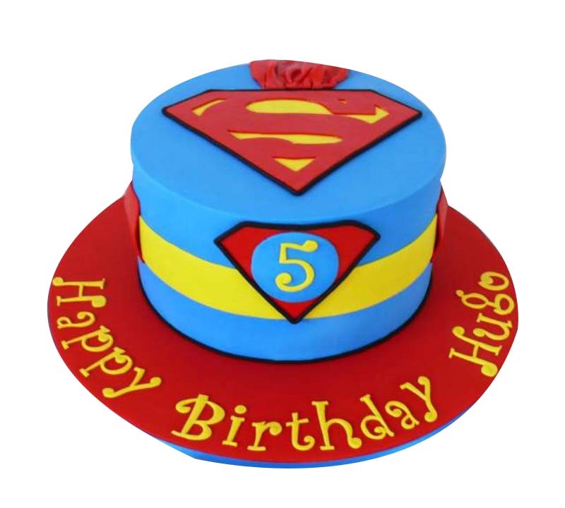 Superman Birthday Cakes