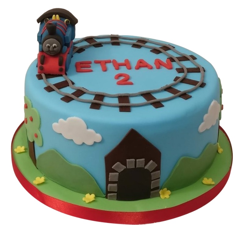 Thomas Tank Engine Cake For Boys
