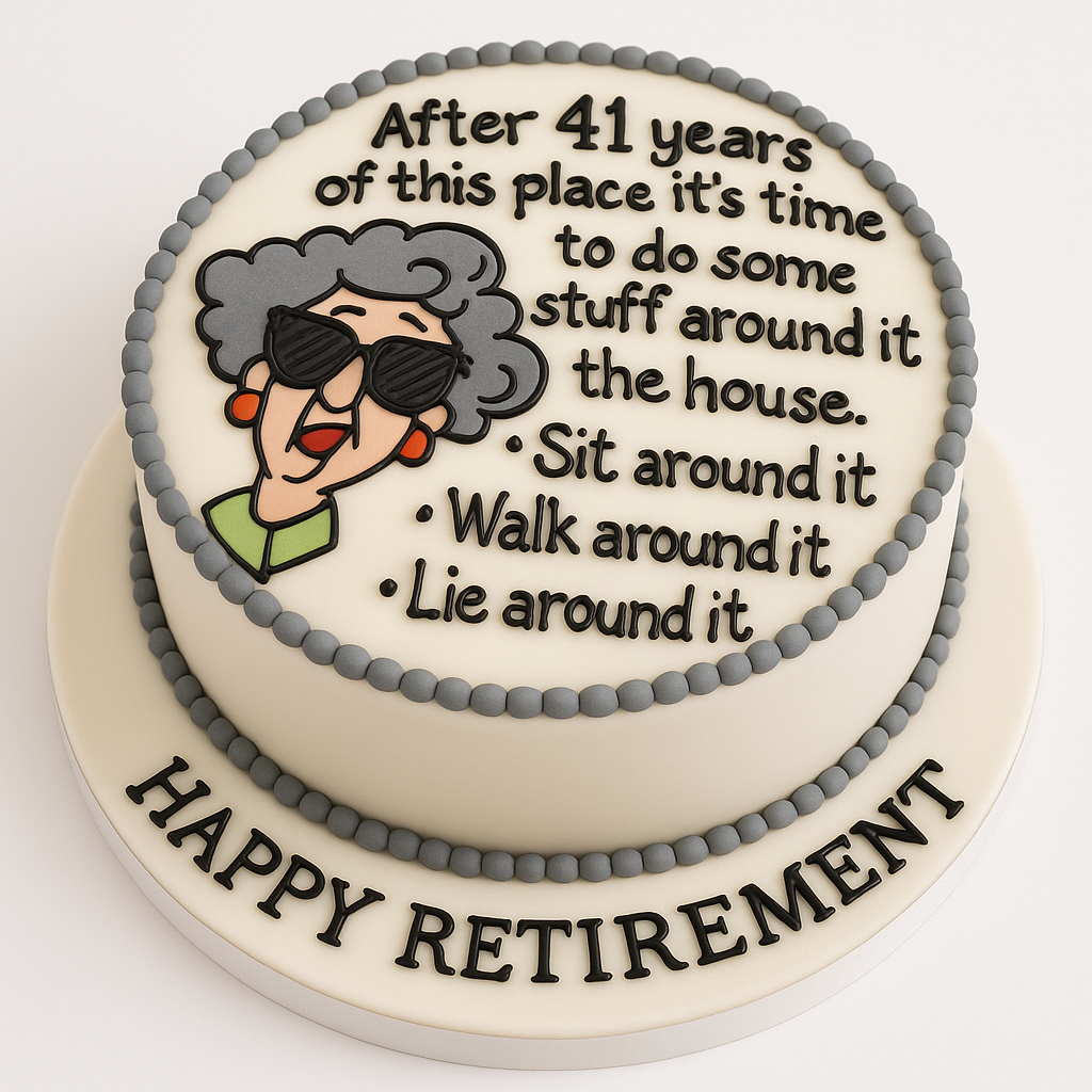 Retirement Cake