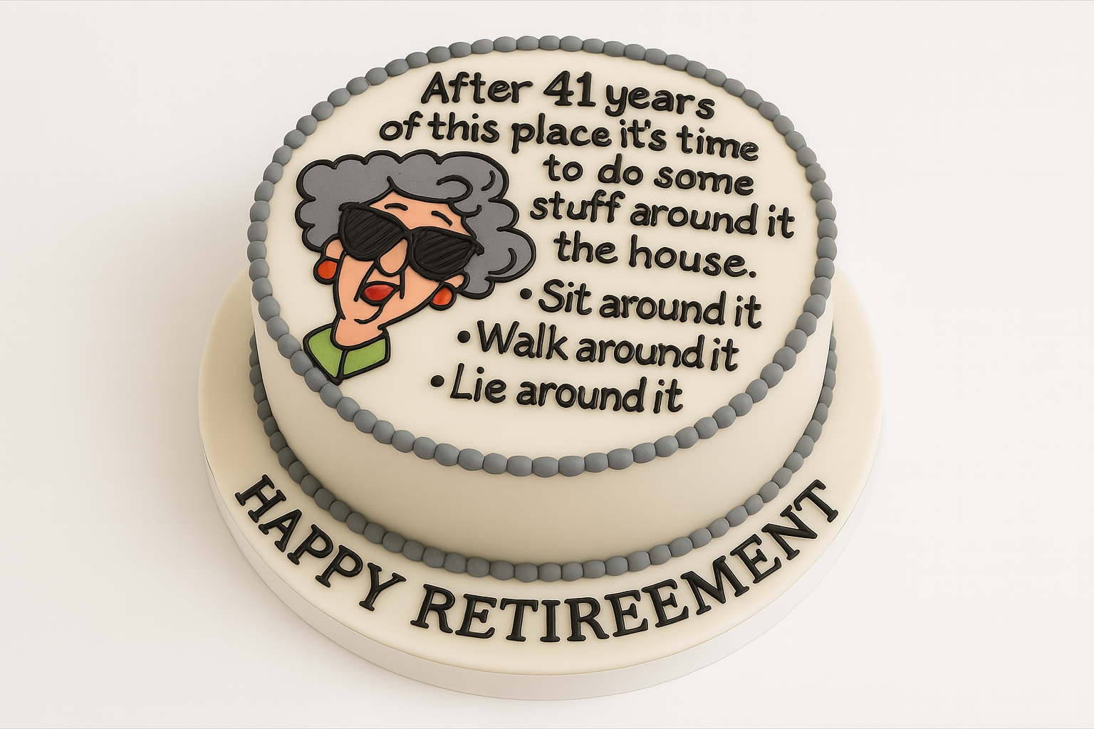 Retirement Cake