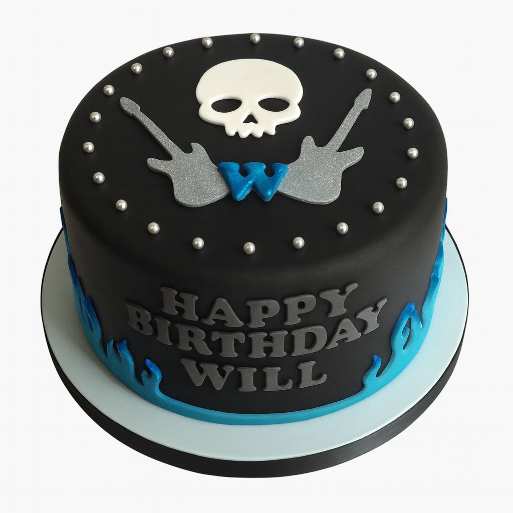 Rockstar Birthday Cake