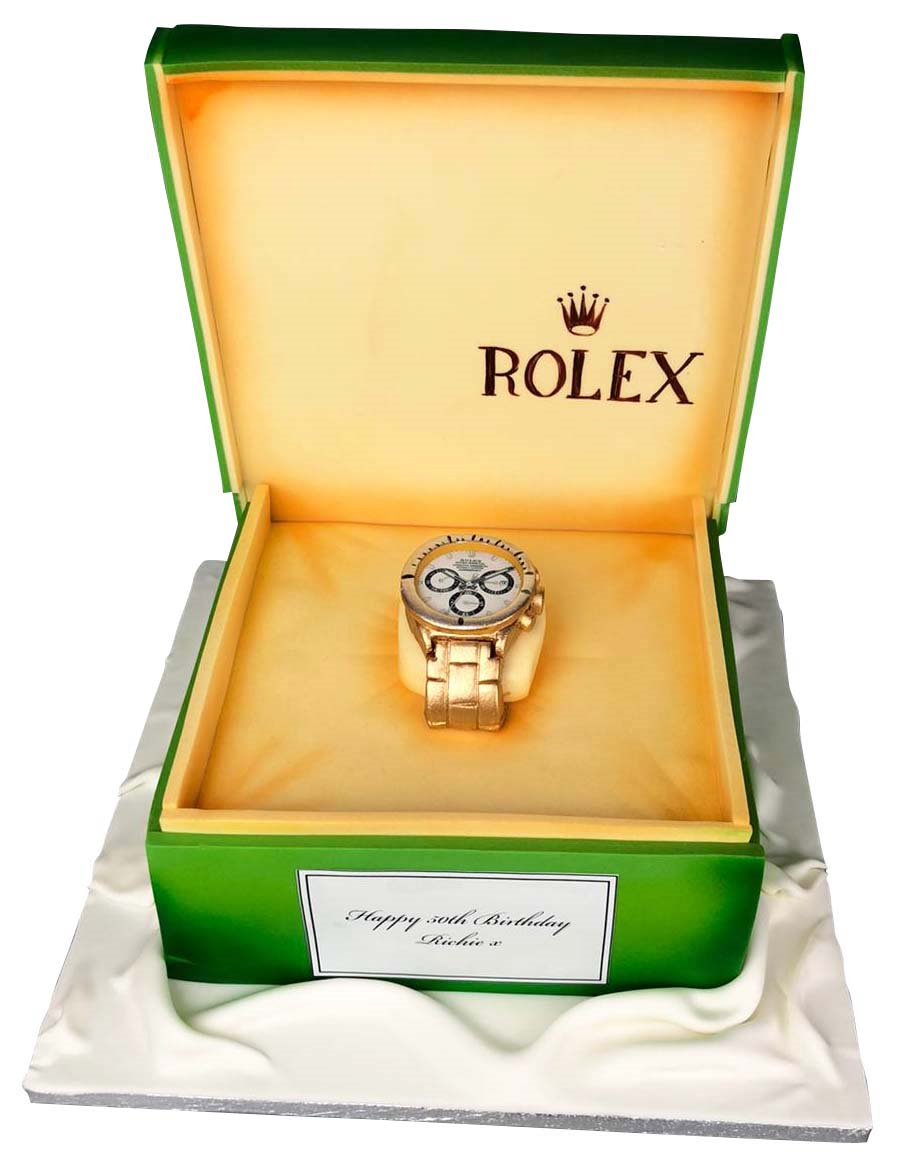 Rolex Watch Cake