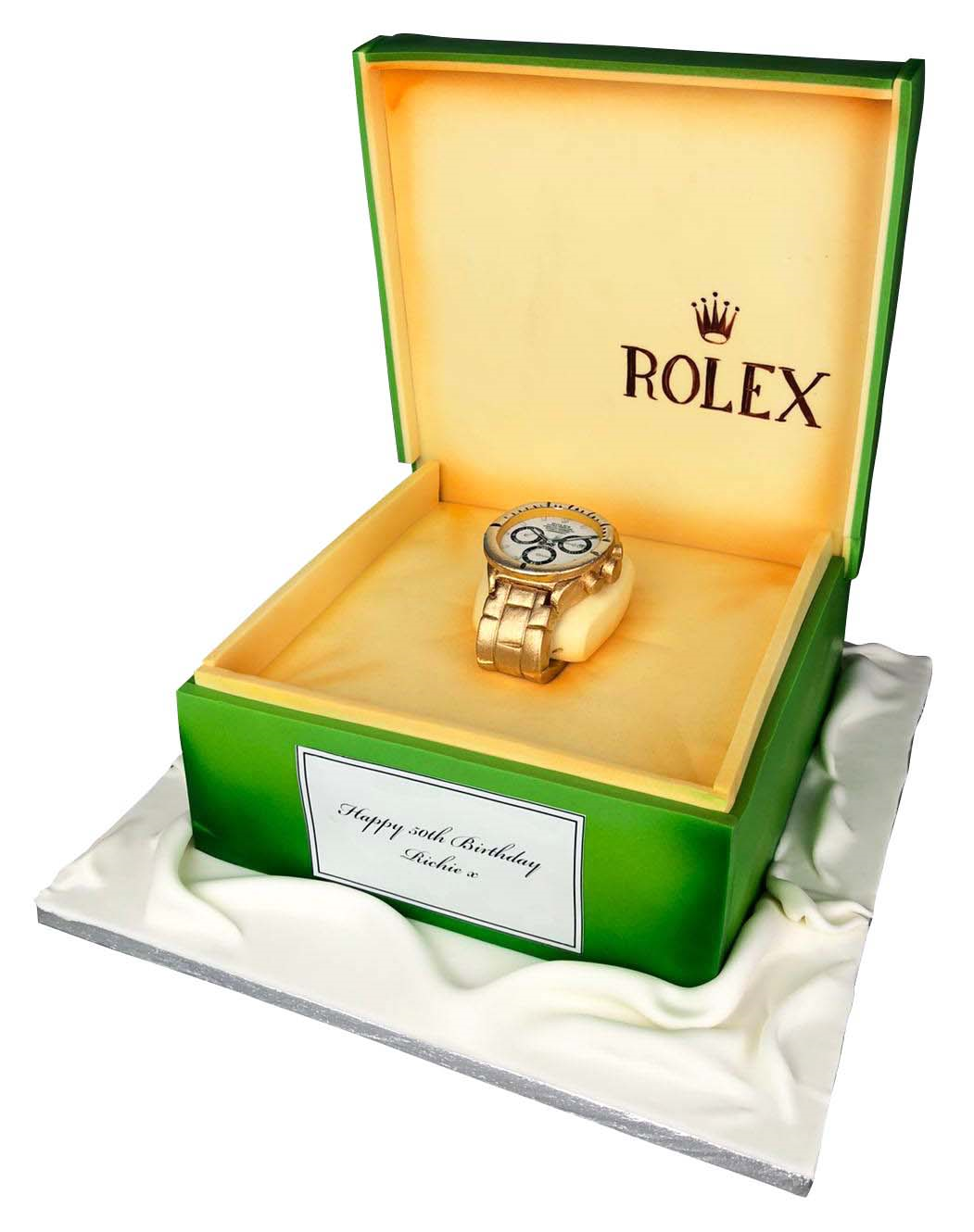 Rolex Watch Cake