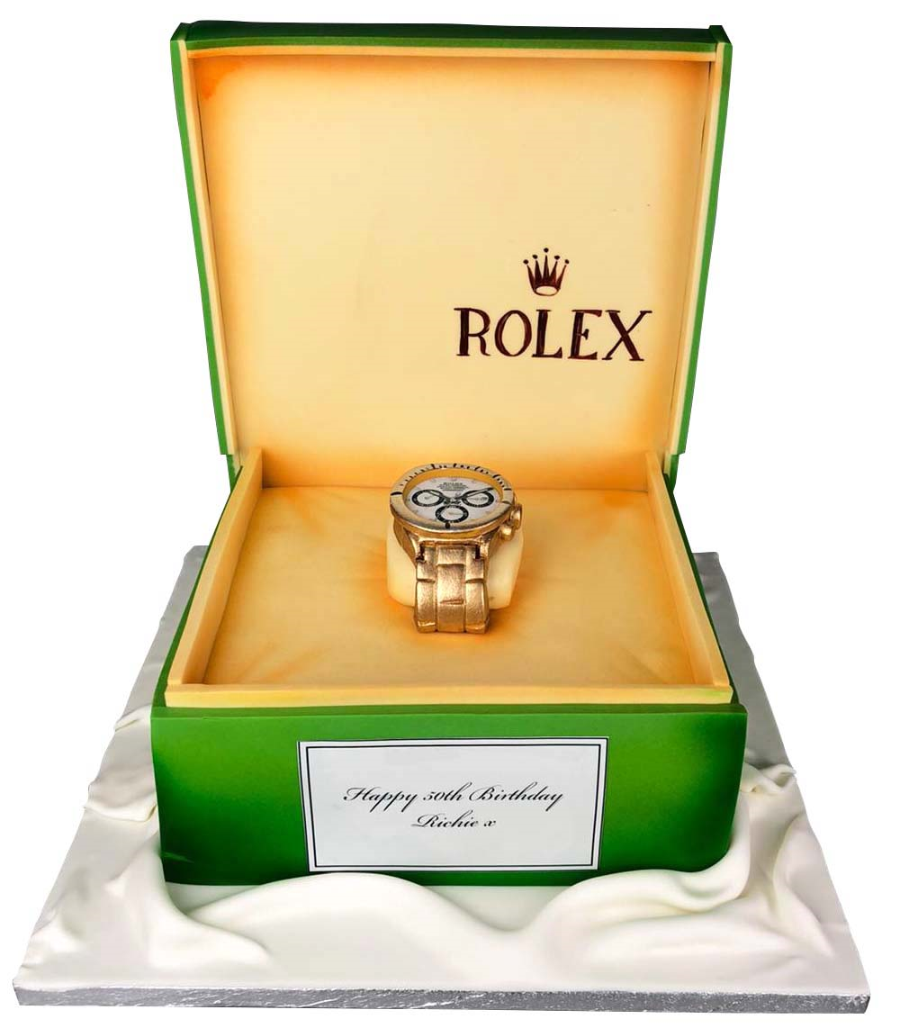 Rolex Watch Cake