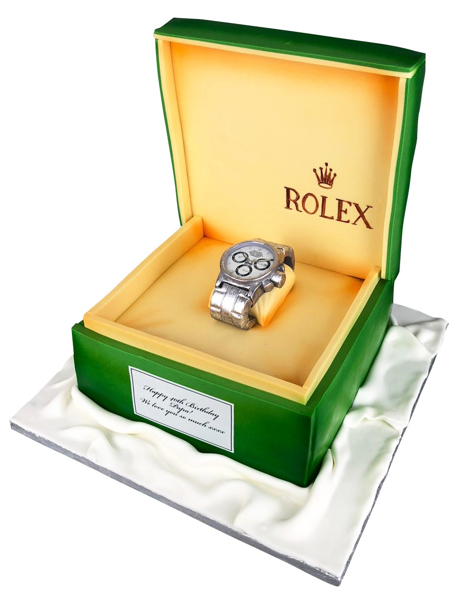 Rolex Watch Cake