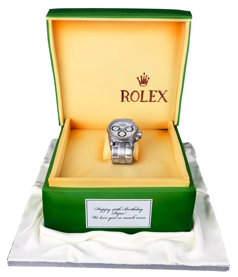 Rolex Watch Cake