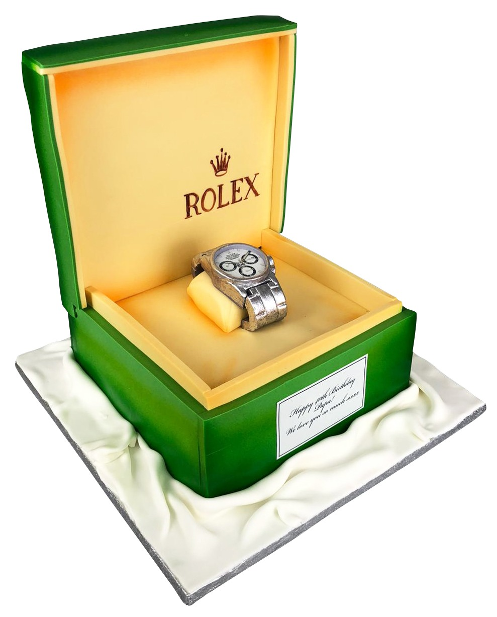 Rolex Watch Cake